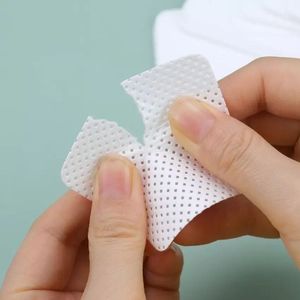 Limpiador de uñas formas de corazón y cuadrado toallitas para uñas almohadillas de algodón toallitas removedoras para esmalte de uñas - Product Image 3