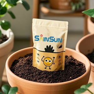 Bolsas de Plástico de Fondo Plano de 5L, 9L, 10L y 1L para Fertilizantes, Bolsas de Plástico para Envasado de Tierra y Fertilizantes Orgánicos para Plantas - Product Image 4