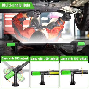 Portable light-emitting diode work light <b>rechargeable</b> mechanical pole hood repair portable light-emitting diode pole - Product Image 3