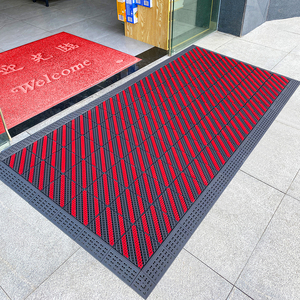 Popular Eva Door Entrance <strong>Floor</strong> Mat <strong>Brush</strong> Anti Slip Hollow Matting Three in One Interlocking Triad Modular Tiles Mat - Product Image 6