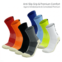 Chaussettes de football respirantes antidérapantes, sans transpiration, sans glissement par la chaleur