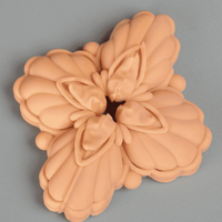 Services d'impression 3D sur mesure, technologie DLP/LCD, tolérance de haute précision, couleur personnalisée, résine de cire rouge, solution complète, faible MOQ 1