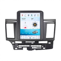 Lecteur DVD de voiture à écran vertical de 9,7 pouces pour Mitsubishi Lancer 2010-2016, navigation Android CarPlay, autoradio tactile