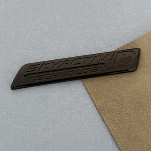Emblema con Logotipo <span class=keywords><strong>R</strong></span> en Negro Brillante Estilo KZ para <span class=keywords><strong>Mazda</strong></span> Miata MX-5 <span class=keywords><strong>MX5</strong></span> NA NB NC ND, Adhesivo con Letras para Maletero Trasero SKYACTIVD - Product Image 3