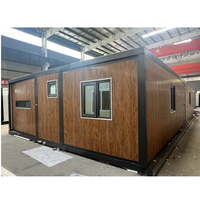 Foshan Maison Conteneur Pliable Maison Conteneur Extensible Moderne 40ft 2 Chambres Luxe Grand