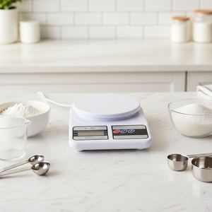 5kg/1g 디지털 LCD 디스플레이 배터리 구동 주방 전자 저울 음식 측정 도구 - Product Image 2