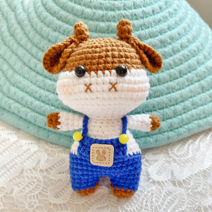 Poupées en crochet adorables artisanales | Mini porte-clés animaux en peluche et breloques de sac à main | Cadeau fait main et décor essentiel - Product Image 2