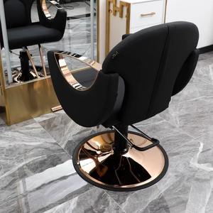 Chaises de salon de coiffure en acier de style vintage de haute qualité en cuir synthétique pour salon de coiffure et salon en gros disponible - Product Image 4
