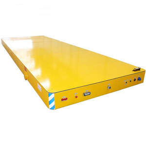 15t Battery Operated Automatic Self Propelled Rail Traveling <strong>Flat</strong> Electric Transfer <strong>Cart</strong> - Product Image 1
