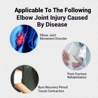 Entraîneur de réadaptation des articulations du coude pour enfants et adultes Équipement d'exercice automatique pour extension de flexion des fractures du bras