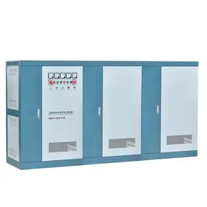 Harga pabrik 500KVA/400Kw SBW 380 Volt 3 fase Electric Servo AC regulator tegangan otomatis/stabilizer dengan pelindung