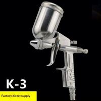 REALMAX K3 Pistolet à peinture pneumatique Petit diamètre Pistolet de réparation pour la peinture de voiture Pistolet de pulvérisation d'aéographie