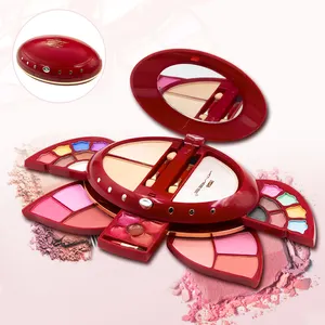 KMES Professional Cosmetics-Juego de maquillaje para mujeres y niñas, C-863A