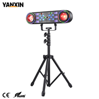 Barra de Luces LED Portátil 7 en 1 para Fiestas con Soporte de Trípode, Luces RGB Activadas por Sonido, Efecto DJ Disco para Fiestas en Casa, Club, Bodas