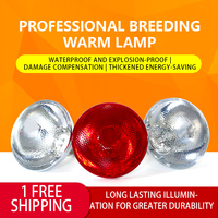 Lampe chauffante LED dorée de qualité supérieure, résistante à la chaleur, pour élevage avicole, diamètre Sola, pour bétail et veaux