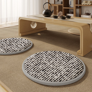 <span class=keywords><strong>Coussin</strong></span> futon en velours de style japonais en mousse à mémoire de forme pour salon, salle de thé, méditation, haute élasticité, doux, universel - Product Image 6