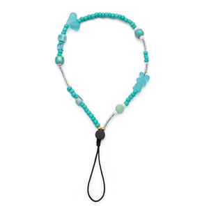 Vente en gros de bracelet de charme pour téléphone Chaîne de perles pour téléphone <span class=keywords><strong>portable</strong></span> Cadeau pour amis <span class=keywords><strong>Perle</strong></span> acrylique pour étui de téléphone <span class=keywords><strong>Cordon</strong></span> de téléphone - Product Image 6