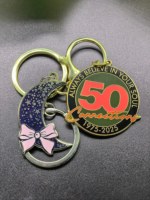 Fabricants de porte-clés en métal personnalisés en gros, porte-clés rotatifs avec votre propre logo