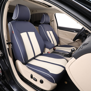 Nouvelle conception, housses de siège de voiture en cuir de luxe, ensemble complet, surpiqûres diamantées, ajustement personnalisé, Volkswagen Passat, Land Cruiser, Navara, Civic, <span class=keywords><strong>C</strong></span>-<span class=keywords><strong>HR</strong></span> - Product Image 1