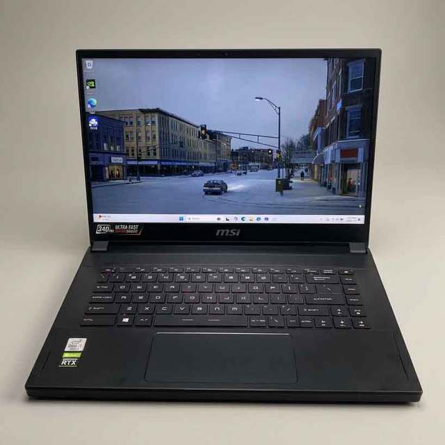 Portable M-S-I GS66 Used Gaming Laptop I7 10gen 16G 512G SSD GTX2070 (8G) Programming Computer RGB Keyboard Ordinateur Laptop