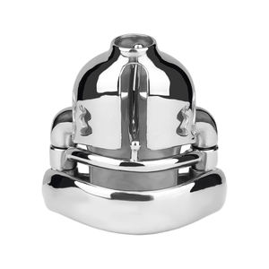 กรงไก่ตัวผู้ปรับได้พร้อมล็อคกรงสำหรับผู้ชายดีไซน์ใหม่สำหรับ2025มีหลายแบบสำหรับทาสซาดิสม์และเล่นควบคุมอารมณ์ - Product Image 3