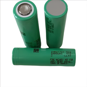 Bateria original 21700 5000mah, bateria de íon de bateria para samsung inr21700 50g - Product Image 1