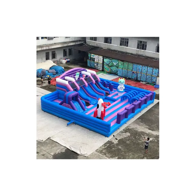 Château gonflable personnalisé pour maison, trampoline gonflable pour enfants, toboggan pour le jeu de rôle