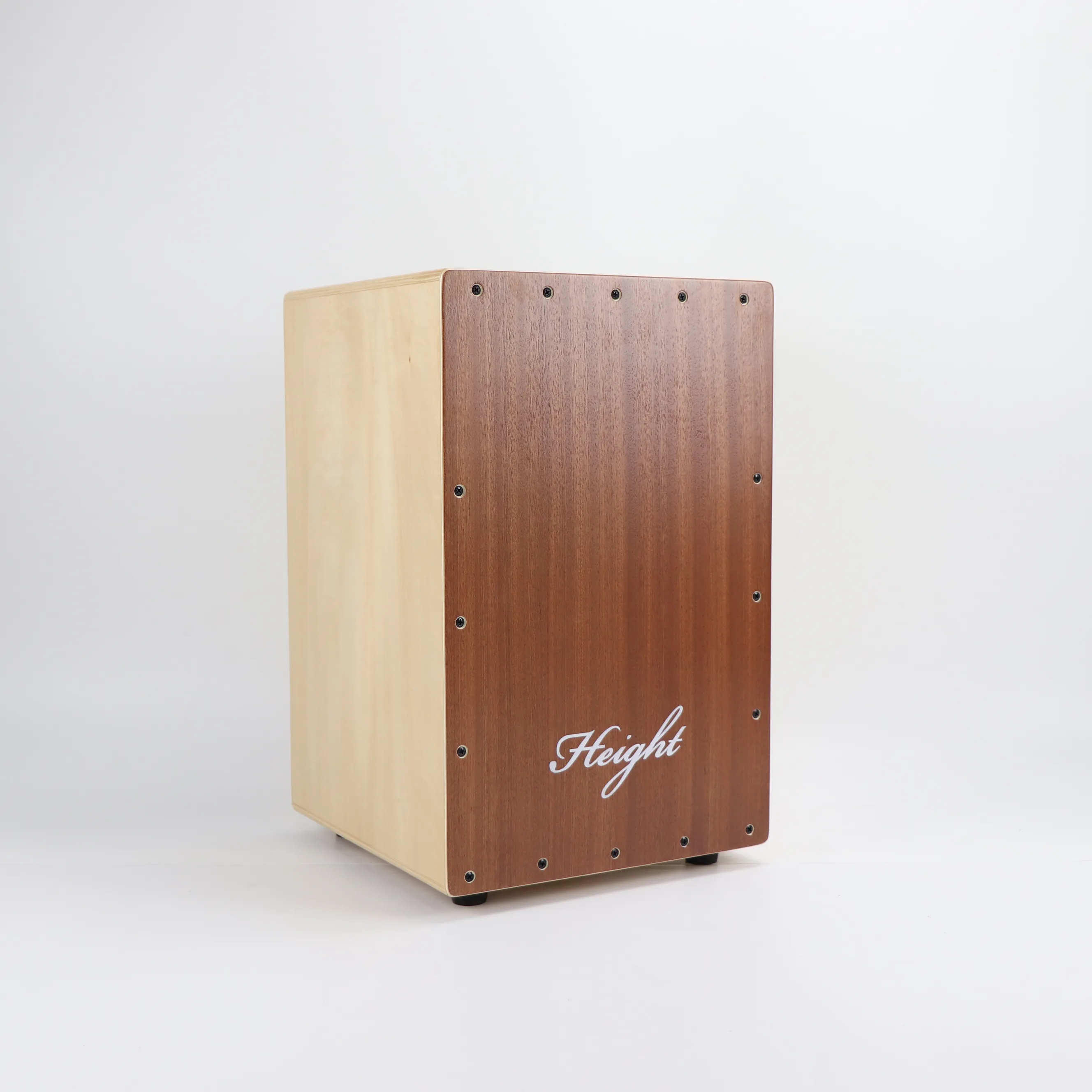 Wooden Percussion Box Shaped Musical Instrument Cajon Drum Steel String Music Enlightenment Sapele Wood 10-15 Days Basswood