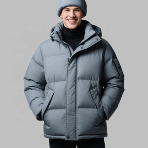 <span class=keywords><strong>Veste</strong></span> Softshell de ski, Blouson bomber, Doudoune en duvet de canard, Manteau d'extérieur à capuche zippé personnalisé, Doudoune pour <span class=keywords><strong>homme</strong></span> - Product Image 5