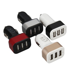 <span class=keywords><strong>Chargeur</strong></span> de téléphone portable de voiture Charge <span class=keywords><strong>rapide</strong></span> 3 Ports Multi USB <span class=keywords><strong>chargeur</strong></span> de voiture adaptateur de Charge pour iPhone <span class=keywords><strong>Xiaomi</strong></span> Samsung téléphone portable - Product Image 1