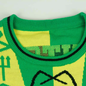 Fournisseurs d'usine Pulls de Noël Football Football Jumper Club Holiday Tricots Équipes <span class=keywords><strong>Pull</strong></span> tricoté de Noël laid personnalisé - Product Image 2