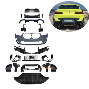 Difusor Trasero <span class=keywords><strong>X4</strong></span> G02 Lci Mejorado, Difusor de Parachoques X4m con Tubo para <span class=keywords><strong>BMW</strong></span> <span class=keywords><strong>X4</strong></span> G02 Lci Bodykit 2022 <span class=keywords><strong>2023</strong></span> - Product Image 4