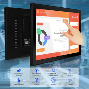 Độ sáng cao 15.6 21.5 inch điện dung hiển thị IP65 màn hình cảm ứng màn hình công nghiệp 1000 nits mở khung cảm ứng màn hình Màn hình - Product Image 3