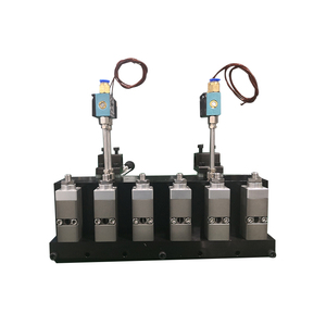 Venta directa de fábrica Pistola de pegamento de fusión en caliente de pulverización de fibra de encolado automático de niebla - Product Image 1