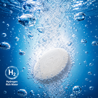 Comprimés d'hydrogène hydrosolubles, saveur personnalisée, comprimés de boisson portables, préparation facile des boissons, maison, bureau, voyage, OEM, vente en gros