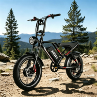 Bicicleta Eléctrica Urbana de Nuevo Estilo, Disponible en Almacenes de la UE y EE. UU., 25Ah 48V 250/1000W S8 V20 GT20 FatBike, Bicicleta Eléctrica Todoterreno