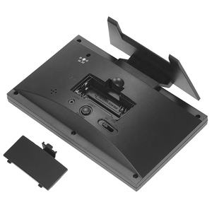 KH-CL001 Khuyến Mãi Tùy Chỉnh Hộ Gia Đình Nhựa Lớn Màn Hình Màu TV Shape <span class=keywords><strong>LCD</strong></span> Hiển Thị Kỹ Thuật Số Trạm Thời Tiết Bàn Đồng Hồ Báo Thức - Product Image 4