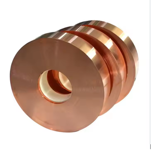 Venta al por mayor mejor precio C11000 C10200 tiras de cobre de bobina de acero laminado en caliente de cobre en stock fabricante - Product Image 2