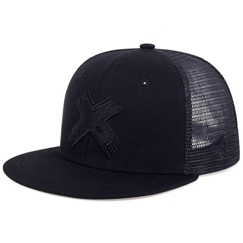 Black  mesh cap