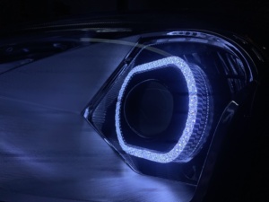 Kit Universal de Anillos de <span class=keywords><strong>Halo</strong></span> LED RGB de Cristal 5D de 2.5" y 3" para Faros Delanteros de Automóviles Lexus, Audi y Toyota, con Control por Aplicación - Product Image 4