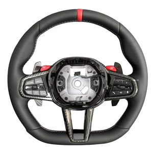 G X3 X4 X5 X6 X7 M2 M3 M4 M5 Volant en fibre de <span class=keywords><strong>carbone</strong></span> utilisé pour BMW G01 G02 G05 G06 G07 G29 G26 G08 G70 G87 G80 G82 G83 G90 - Product Image 6