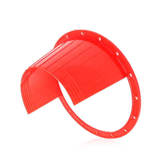AK-36 6.5 Inch Red Color Waterproof Cover Car Audio Speaker Gasket Door Modification Pad ABS Plastic