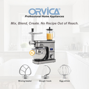 ORVICA Procesador de Alimentos Multifuncional Transfronterizo, Licuadora, Exprimidor, Picadora de Carne, Amasadora de Masa - Product Image 1