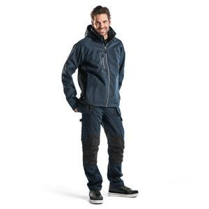 BLAKLADER - 4790197786994XL Chaqueta Shell Azul marino oscuro/Negro-EAN 7330509592021 CHAQUETAS DE TRABAJO TODA LA TEMPORADA CHAQUETAS SOFTSHELL - Product Image 3