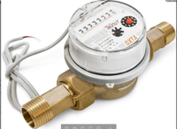 Sensor Reed Switch Output Pulsa 1L/P 10L/P 100L/P yang Dapat Disesuaikan untuk Meter Air Dingin/Panas Instalasi Horizontal Perlindungan IP68