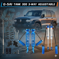 Amortiguadores de Nitrógeno Ajustables de Tres Canales para Tank 300 |   Sistema de Amortiguadores de Suspensión Todoterreno Multietapa