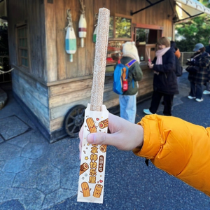Eco Friendly Factory Price Custom Print Food Grade Disposable Greaseproof Long <b>Paper</b> Sleeve for Churros and Waffle Sticks - Product Image 2