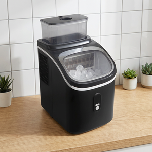 Máquina para hacer hielo de sobremesa para el hogar, fácil de operar, pequeña, para uso doméstico, venta al por mayor - Product Image 1