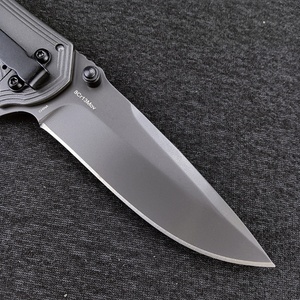 Couteau pliant de survie et de camping EDC de qualité industrielle DIY OEM Ker shaw Fringe 8310, acier 420, manche en fibre de carbone incrustée - Product Image 3