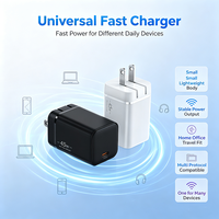 Çok Satanlar |   45W 65W GaN Şarj Cihazı |   PD QC3.0 Çoklu Portlu USB A Tip C Hızlı Şarj Cihazı ABD AB BK Fişli Taşınabilir Duvar Şarj Adaptörü